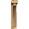 Ekena Millwork Thorton Block Rough Sawn Bracket w/ Offset Brace, Western Red Cedar, 4"W x 20"D x 20"H BKT0402X20X20THR05RWR - alternate 2